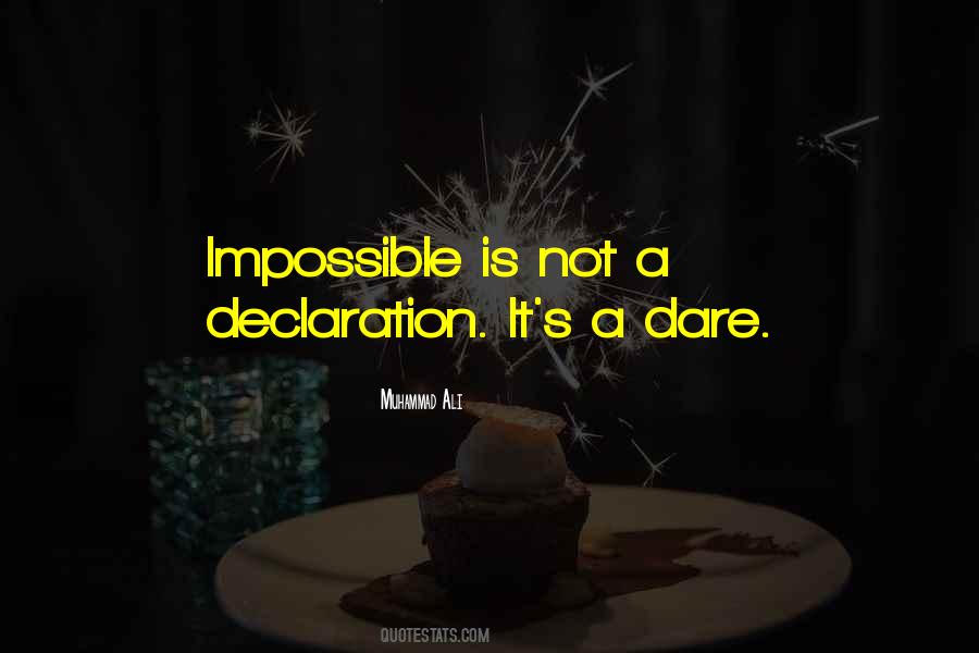 It's Not Impossible Quotes #490511