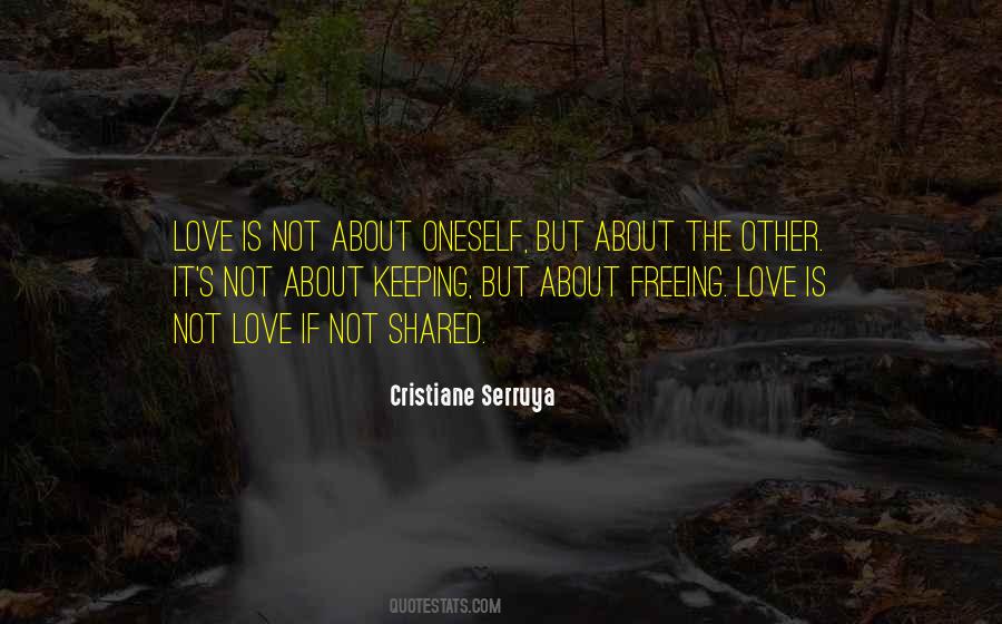 It's Not Love If Quotes #112580