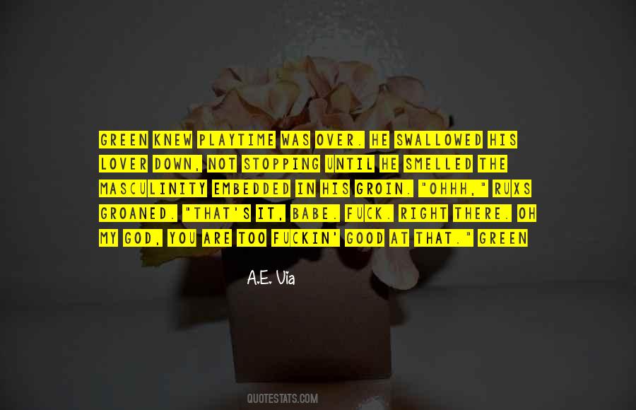 It's Not Over Until Quotes #1379341