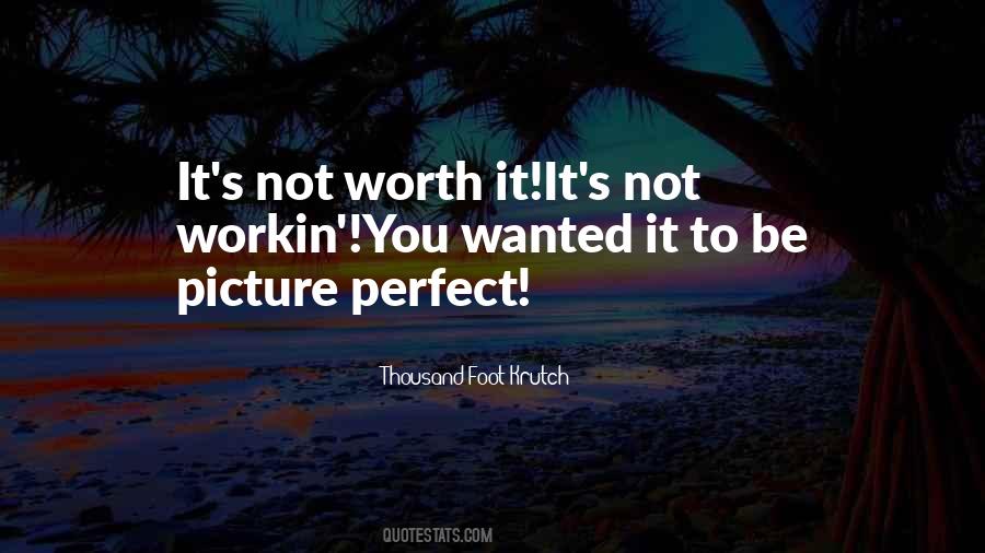 It's Not Perfect Quotes #141801