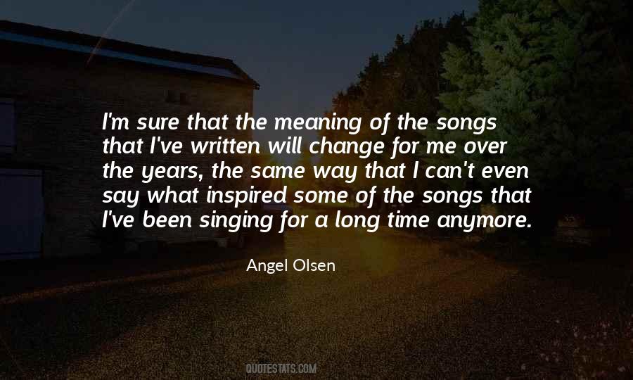 It's Not The Same Anymore Quotes #726196