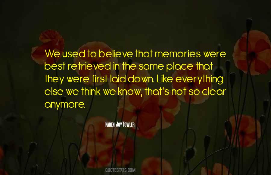 It's Not The Same Anymore Quotes #788471