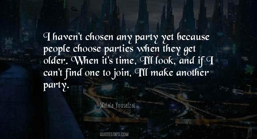 It's Party Time Quotes #1463023