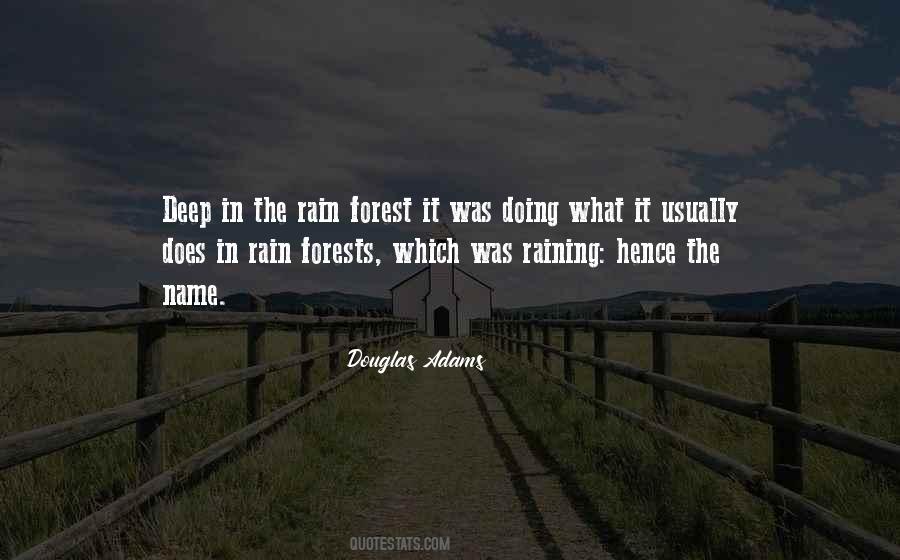 It's Raining Outside Quotes #101967