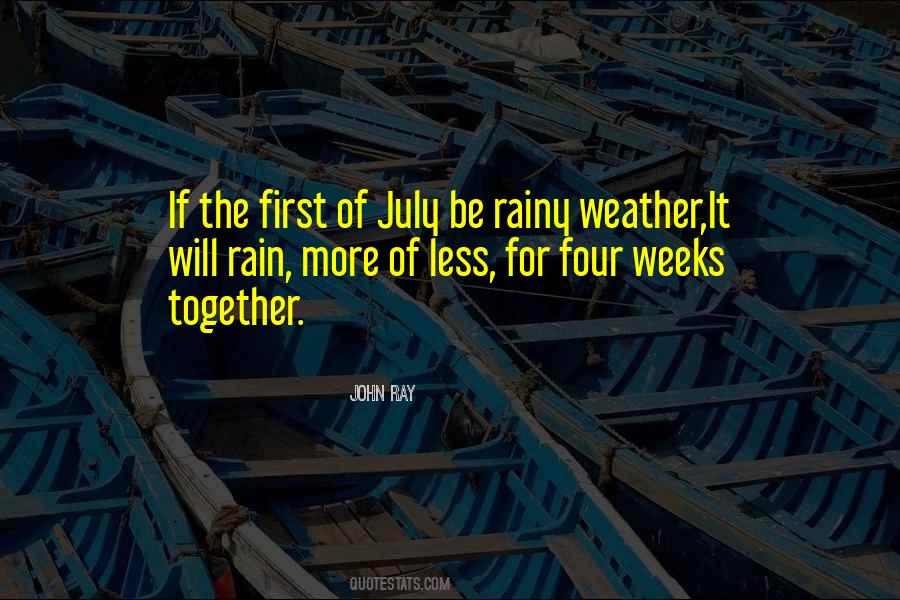 It's Rainy Quotes #1529461