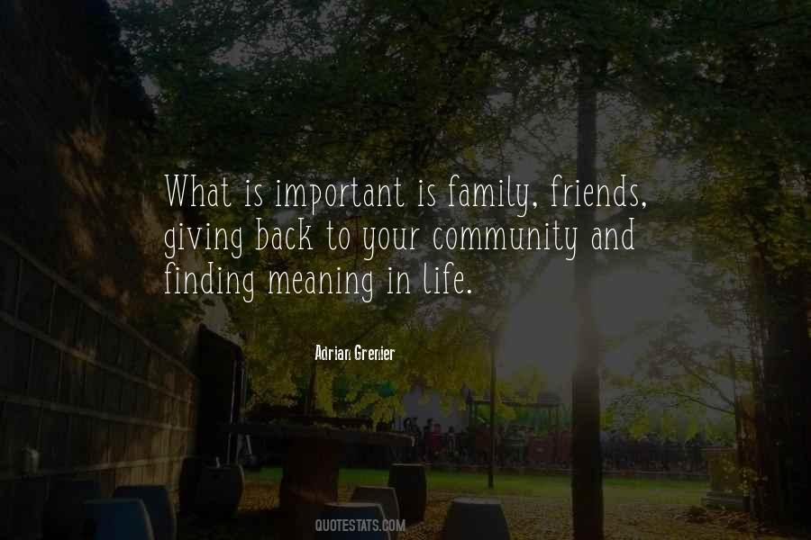 Quotes About Family Friends #604594