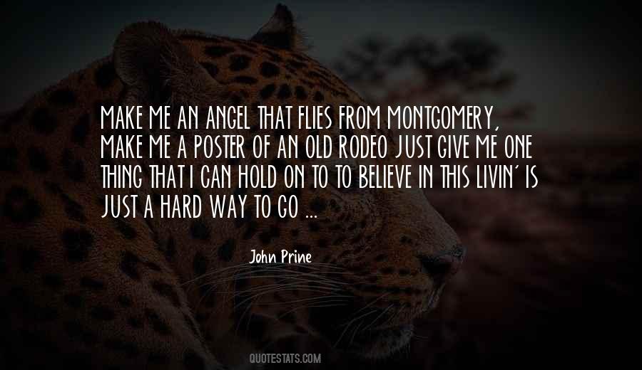 It's So Hard To Hold On Quotes #100409