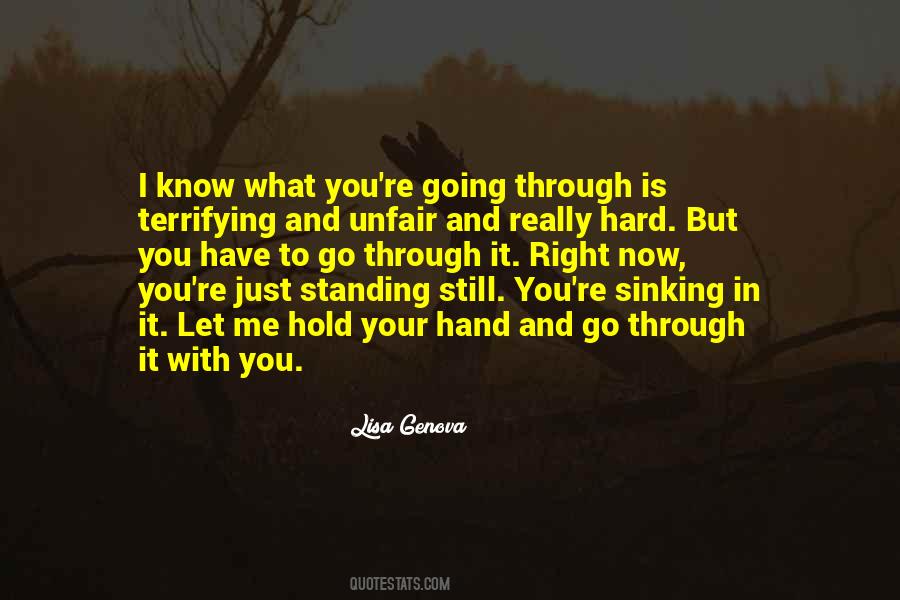It's So Hard To Hold On Quotes #676294