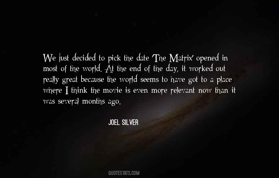It's The End Movie Quotes #904676