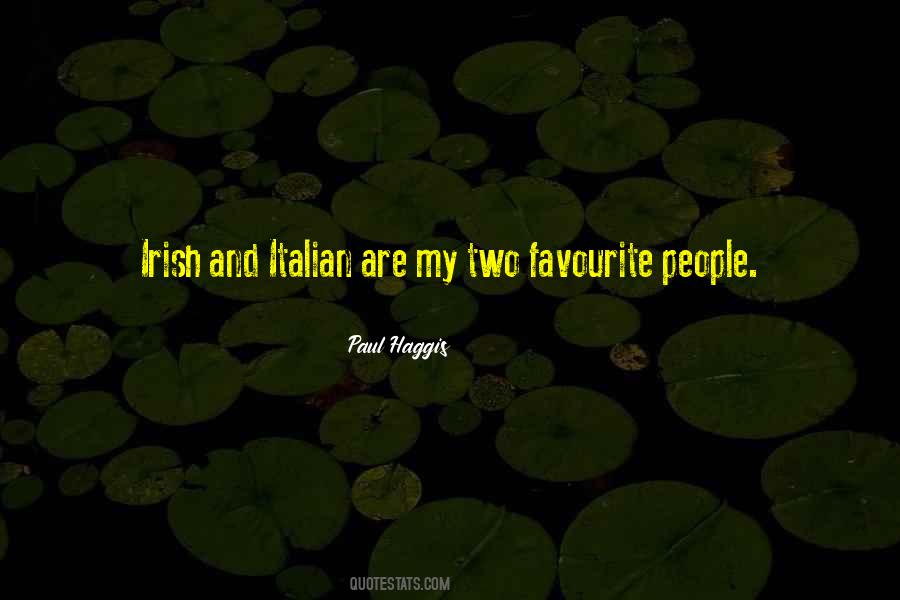 Italian And Irish Quotes #240716