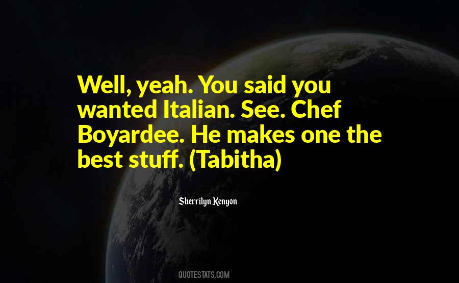 Italian Chef Quotes #751578