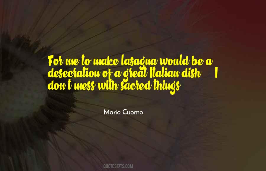 Italian Dish Quotes #448647