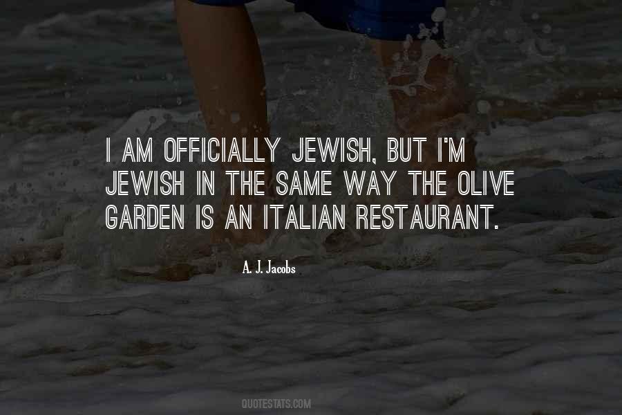 Italian Restaurant Quotes #715308