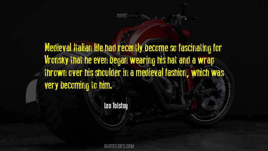 Italian Way Of Life Quotes #1274444