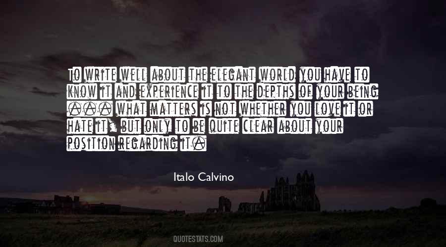 Italo Calvino Love Quotes #1417930