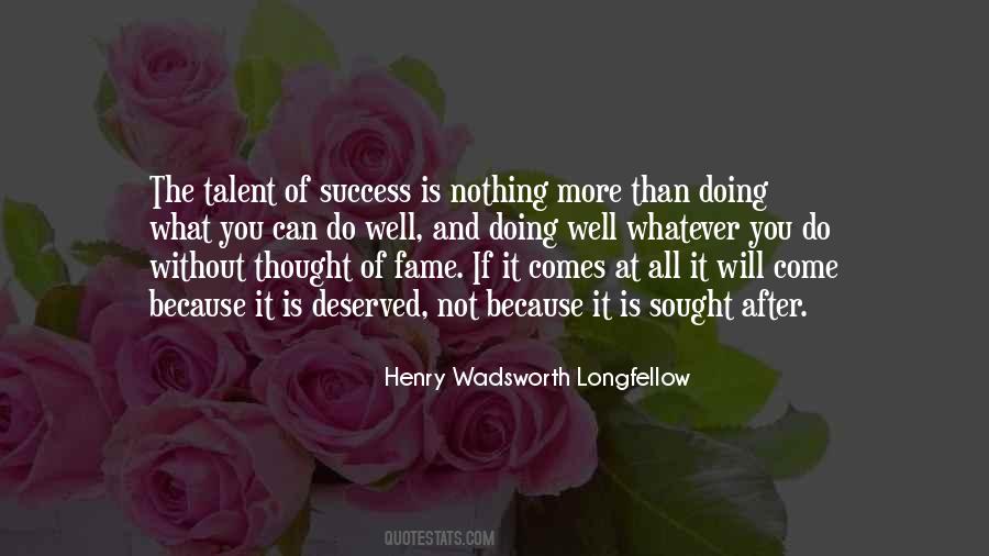 Quotes About Fame And Success #566593