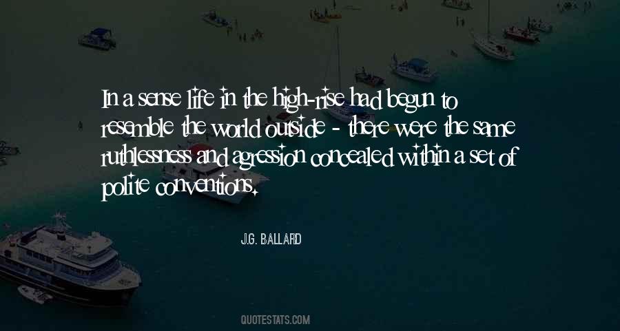 J G Ballard High Rise Quotes #1785102