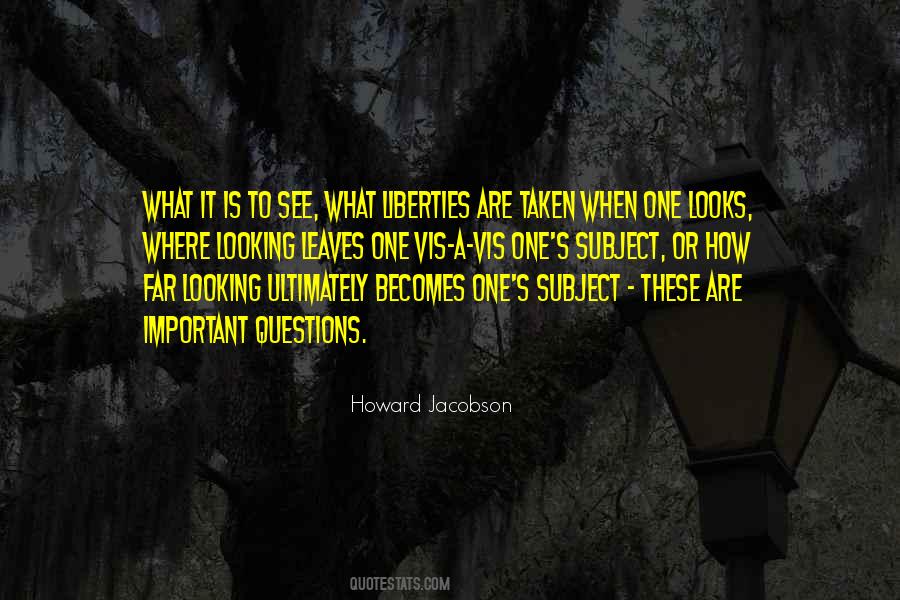 J Howard Jacobson Quotes #90269