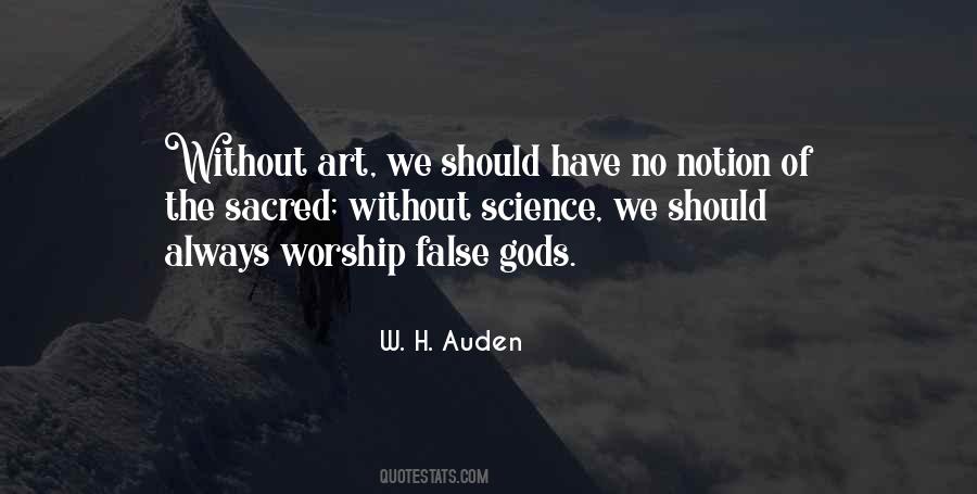 Quotes About False Worship #947394