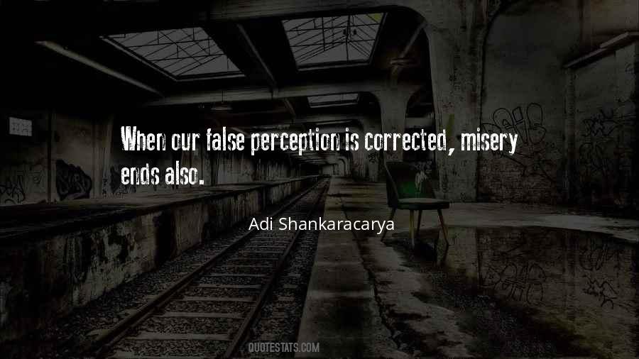 Quotes About False Perception #663867