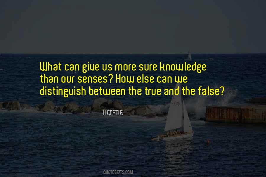 Quotes About False Knowledge #1058222