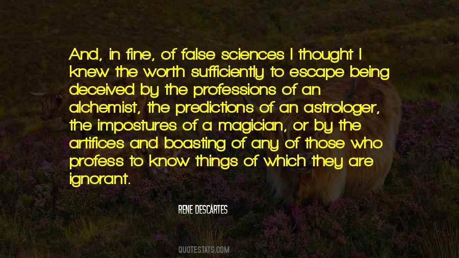Quotes About False Knowledge #251006