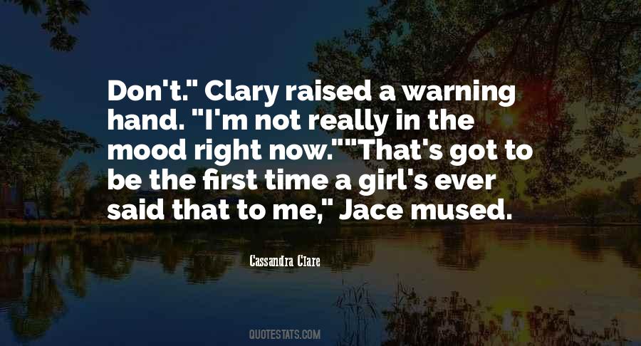 Jace Wayland Clary Fray Quotes #1248624