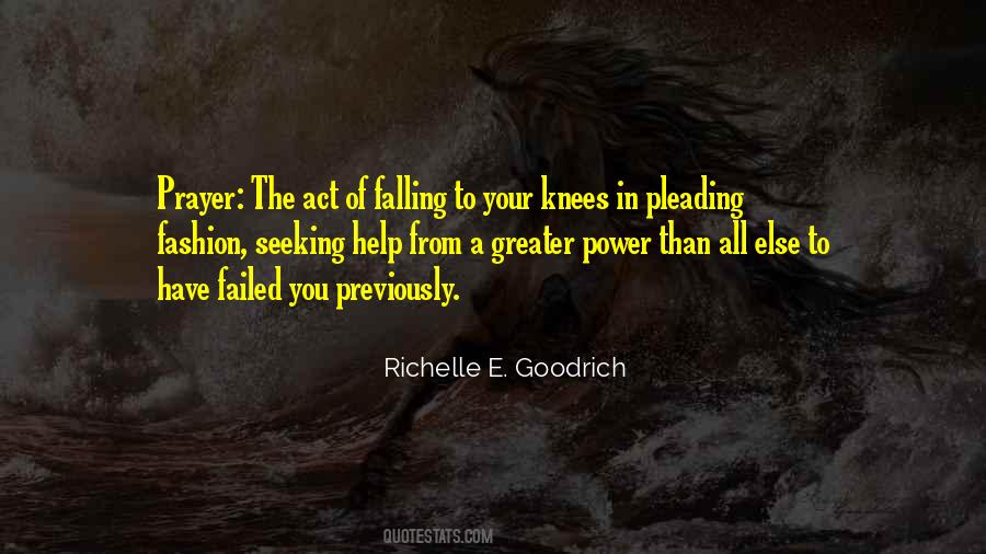 Quotes About Falling To Your Knees #824491