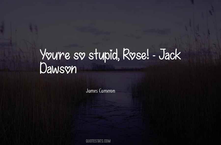 Jack Dawson Quotes #608437