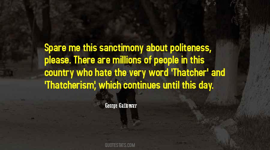 Quotes About Thatcherism #650232