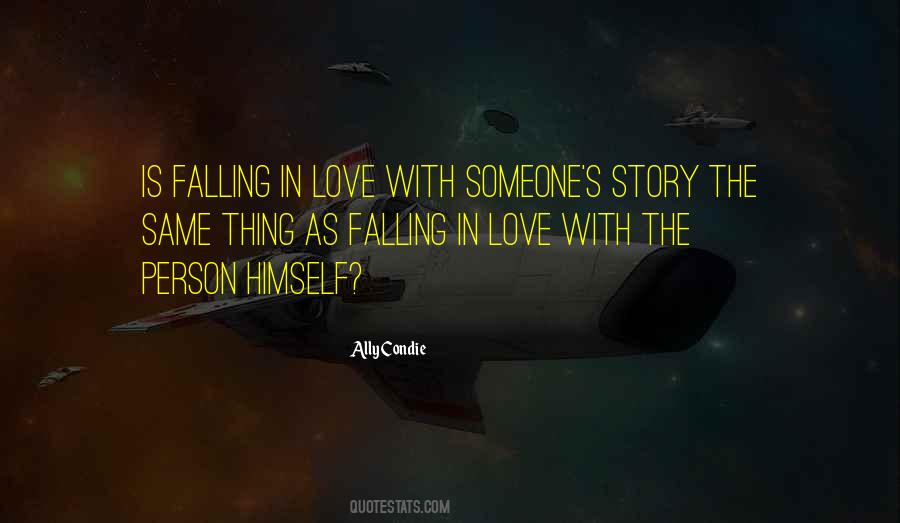 Quotes About Falling In Love With The Right Person #1382482