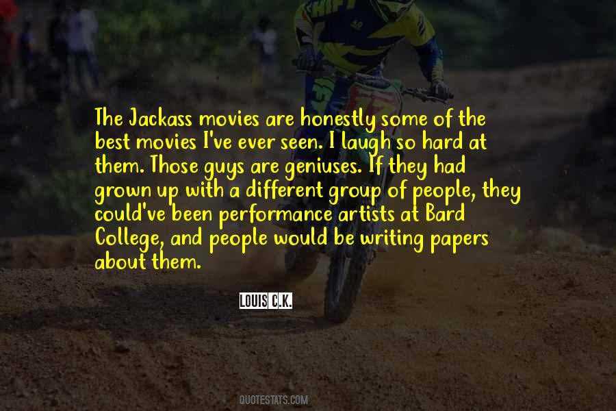 Jackass Quotes #536894