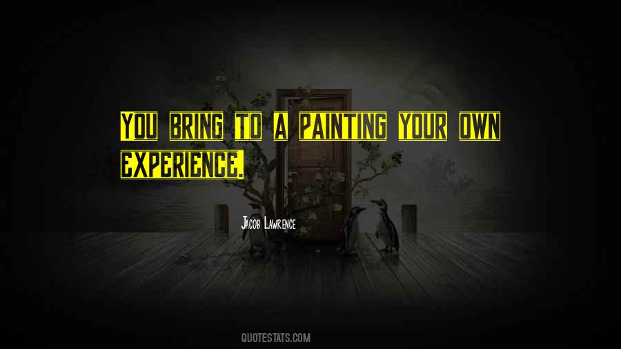 Jacob Lawrence Artist Quotes #1507485