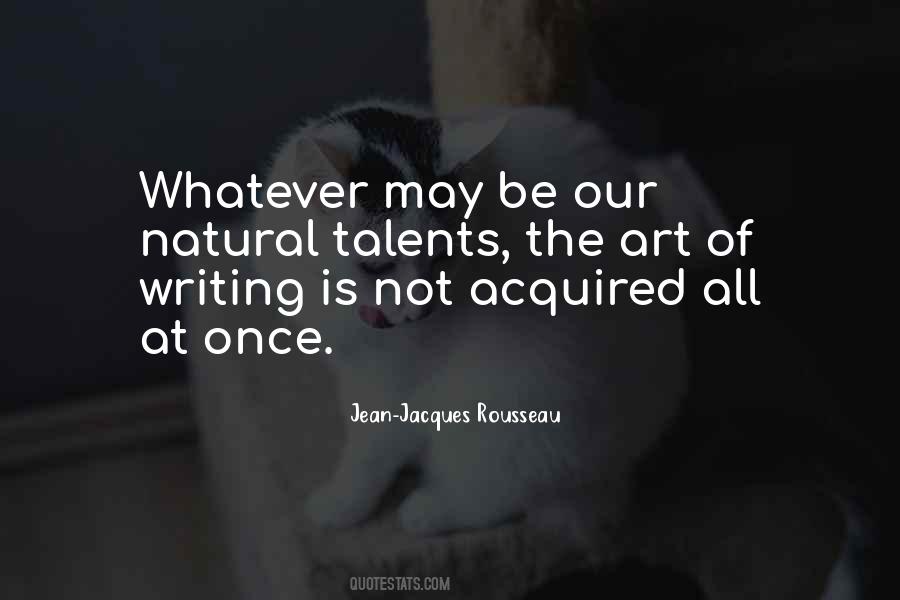 Jacques Rousseau Quotes #91852