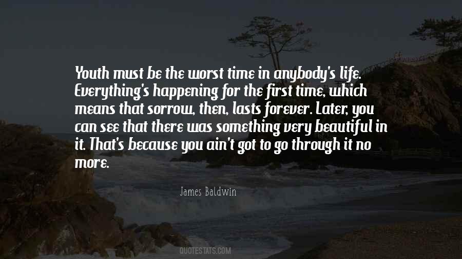 James Baldwin Life Quotes #1024796
