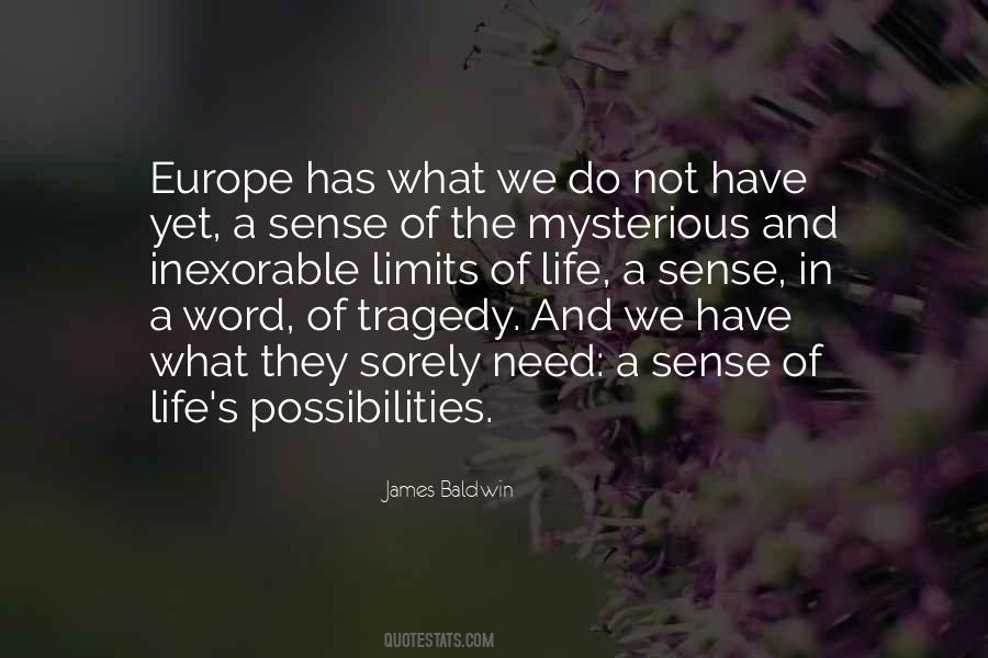 James Baldwin Life Quotes #1120258
