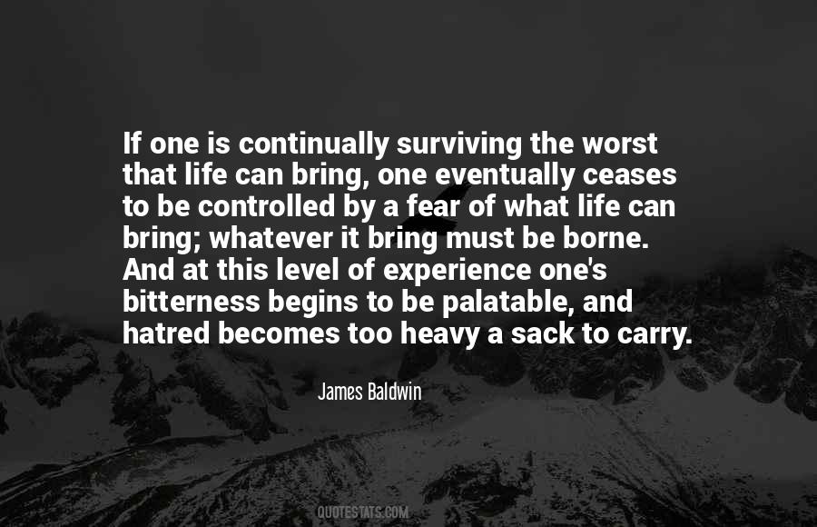James Baldwin Life Quotes #1868096