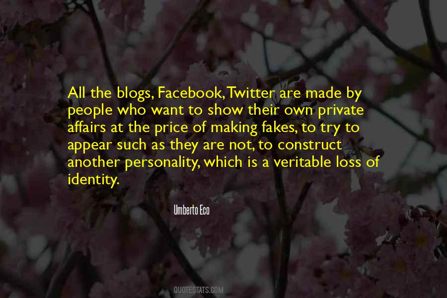 Quotes About Fake Identity #1612191