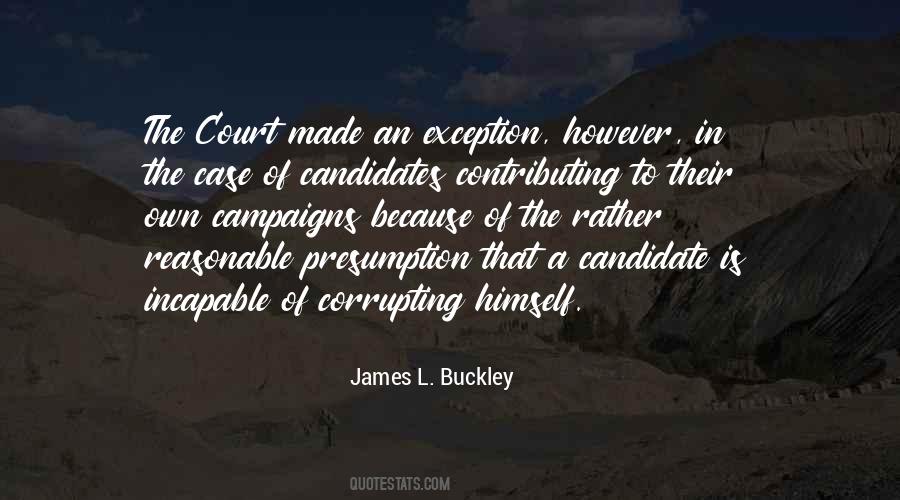 James Buckley Quotes #842723