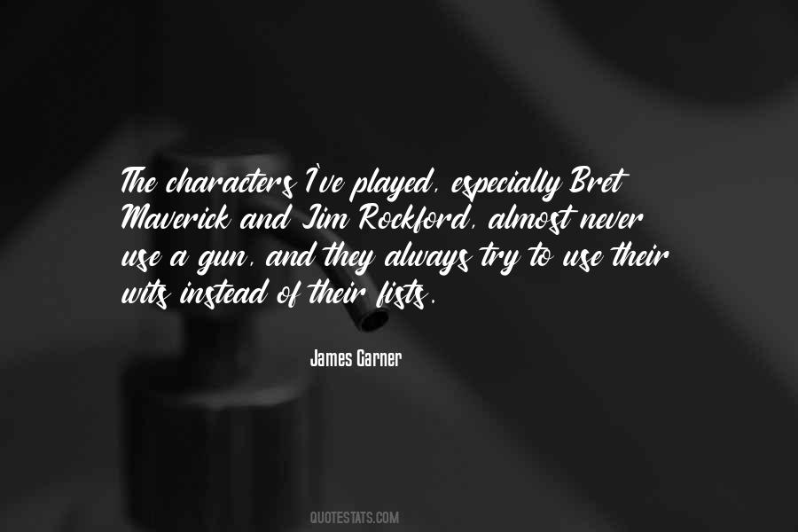 James Garner Maverick Quotes #772513