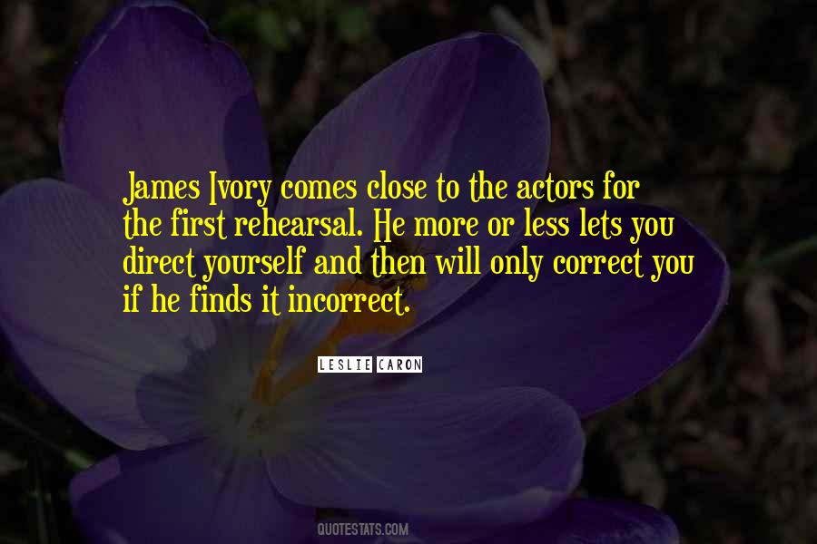 James Ivory Quotes #288477