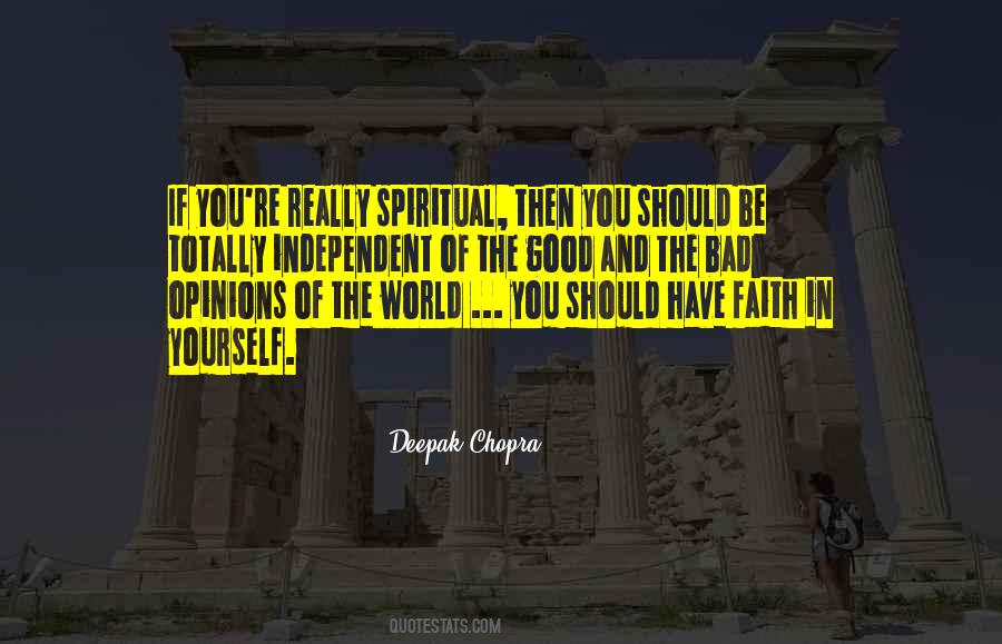 Quotes About Faith In The World #165356