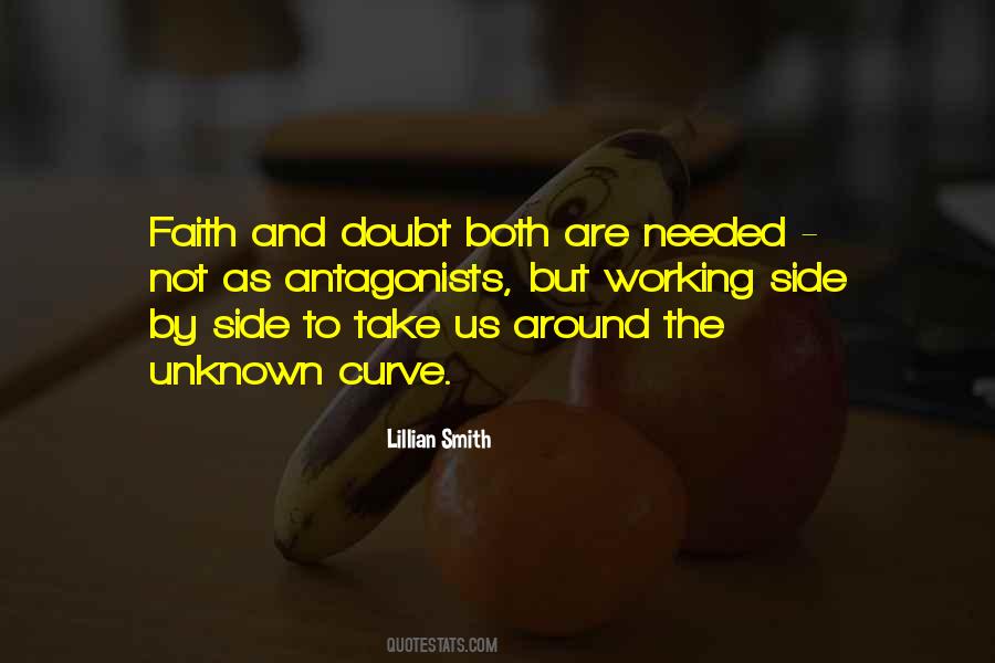 Quotes About Faith In The Unknown #1065893