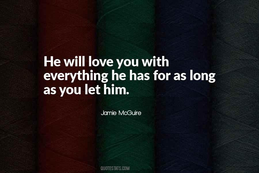 Jamie Mcguire Love Quotes #1153176