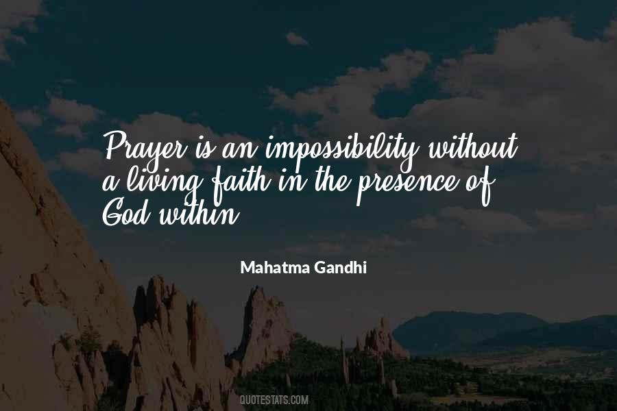 Quotes About Faith In Prayer #115920