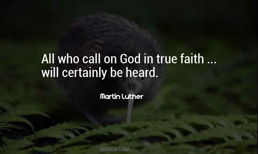 Quotes About Faith In Prayer #206454