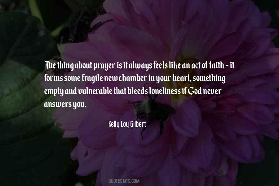 Quotes About Faith In Prayer #542552