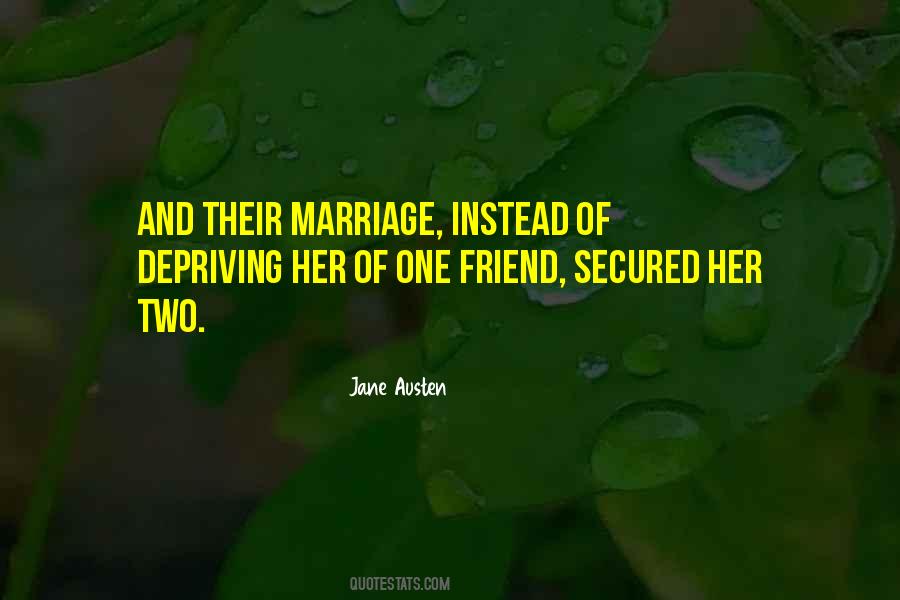 Jane Austen Marriage Quotes #1444647