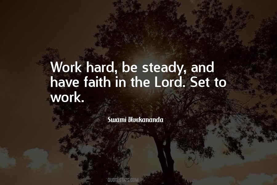 Quotes About Faith And Hard Work #1663627
