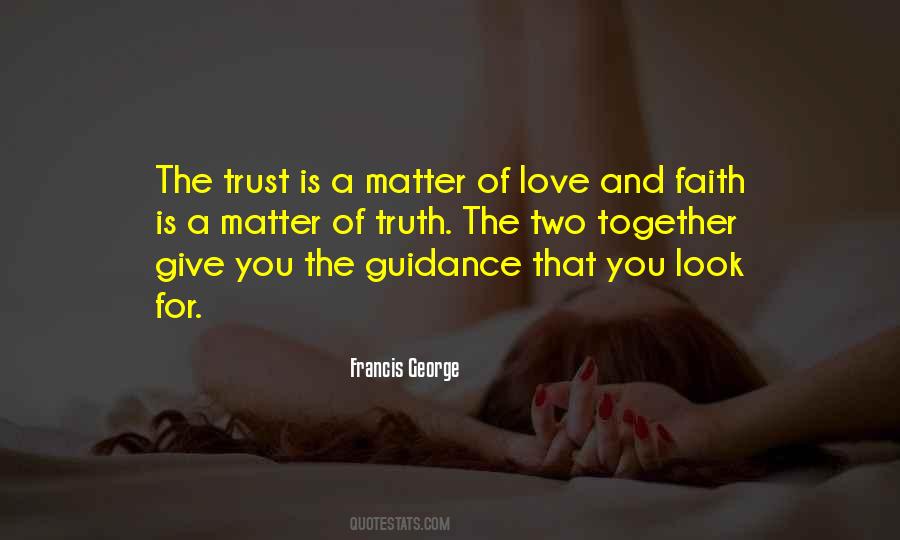Quotes About Faith And Guidance #845145
